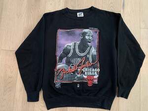 Vintage 1990 Michael Jordan Chicago Bulls Official Fan Crewneck Sweatshirt